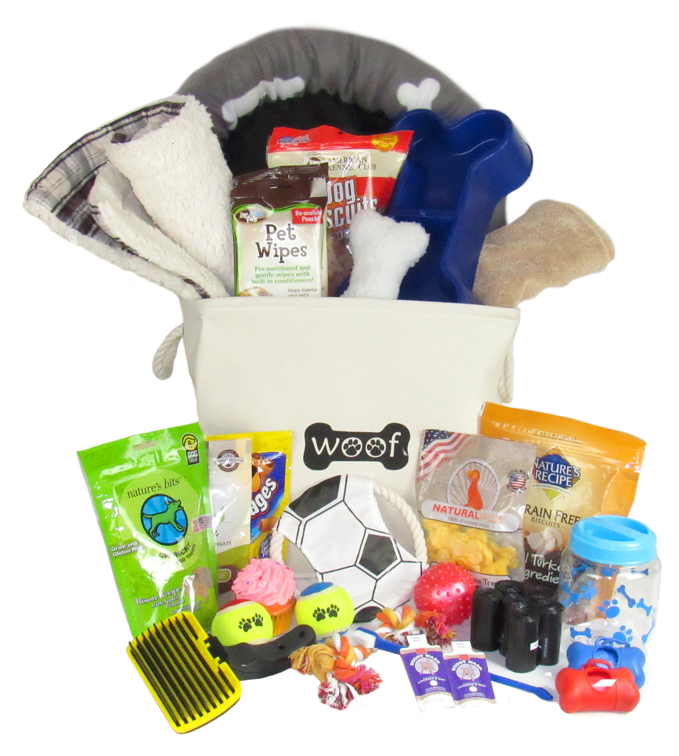 Our Spoiled Rotten Mutt Gift Basket