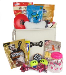 Toys and Treats Gift Basket Products
